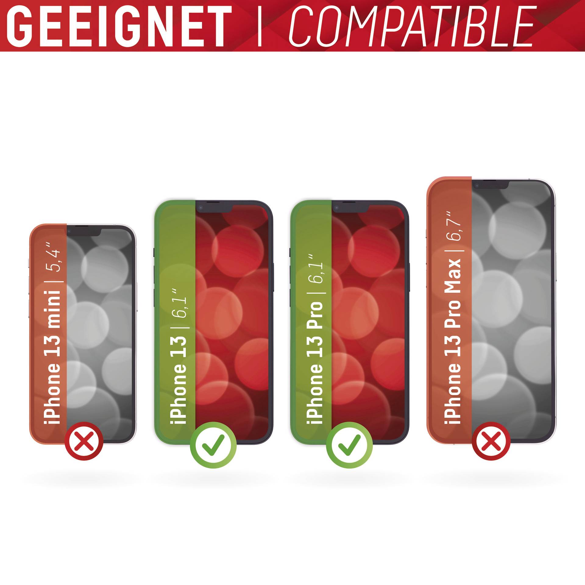 DISPLEX "Smart Glass" Displayschutzglas 1 St. 1633