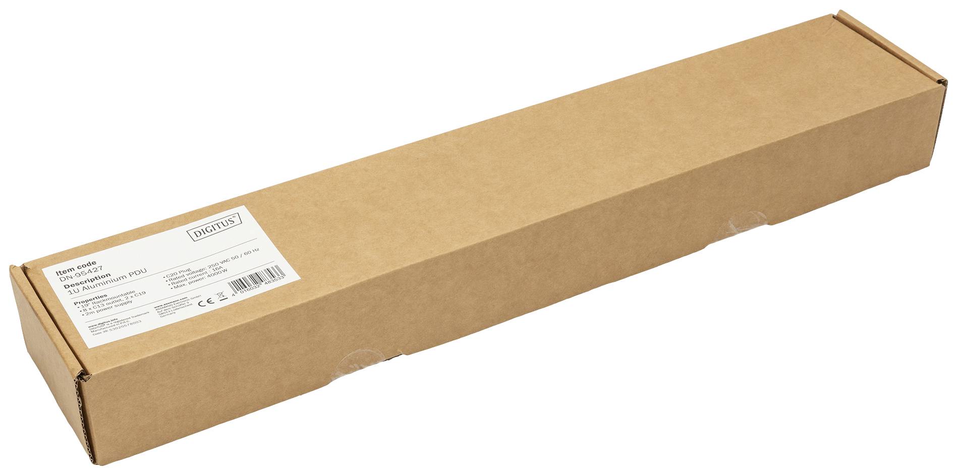 Digitus DN-95427 19 Zoll Netzwerkschrank-Steckdosenleiste