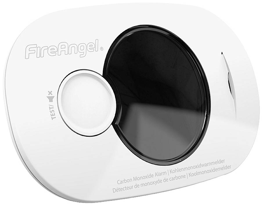 FireAngel FA3322-EUX10 Kohlenmonoxid-Melder inkl. 10 Jahres-Batterie batteriebetrieben detektiert Kohlenmonoxid