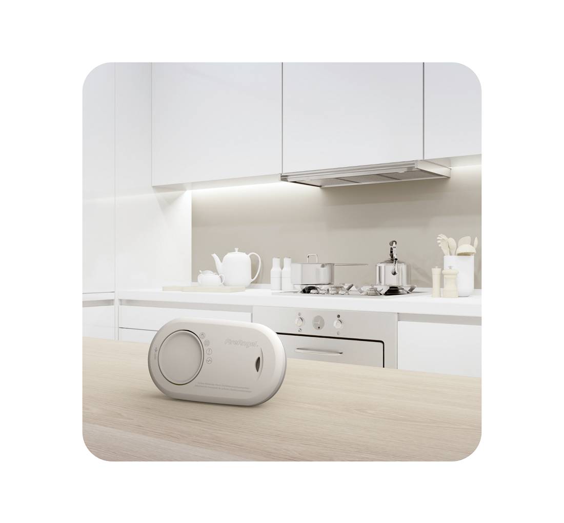 FireAngel FA3820-EUX10 Kohlenmonoxid-Melder inkl. 10 Jahres-Batterie batteriebetrieben detektiert Kohlenmonoxid