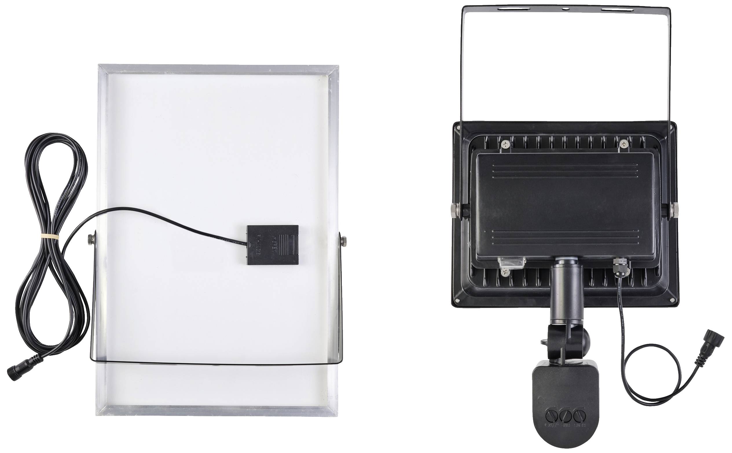 Sygonix SY-5461112 Solar-Spot mit Bewegungsmelder 50W Leuchtfarben: Neutralweiß