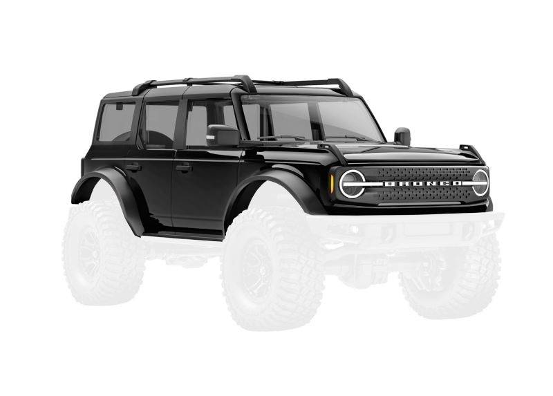 Traxxas TRX-9711-BLK Crawler-Karosserie TRX-4M Bronco, schwarz