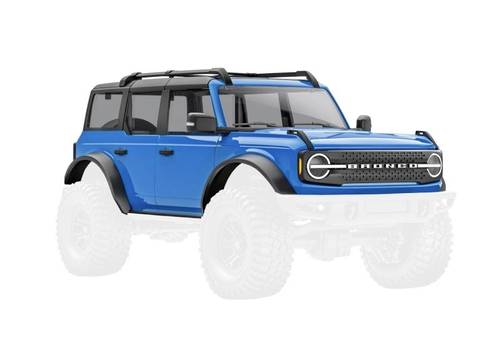 Traxxas TRX-9711-BLUE Crawler-Karosserie TRX-4M Bronco, blau