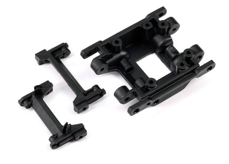 Traxxas TRX-9736 Bumper-Halter v/h, Skidplate TRX-4M