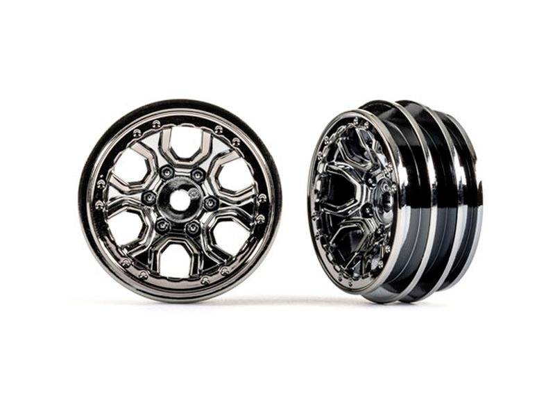 Traxxas TRX-9770-BLKCR Felgen schwarz-chrom 1.0