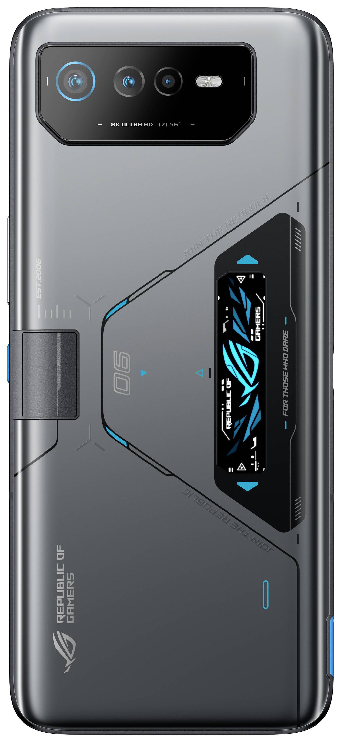 Asus ROG Phone 6D Ultimate 5G Smartphone 512 GB 17.2 cm (6.78 Zoll) Space Grau Android™ 12 Dual-SIM