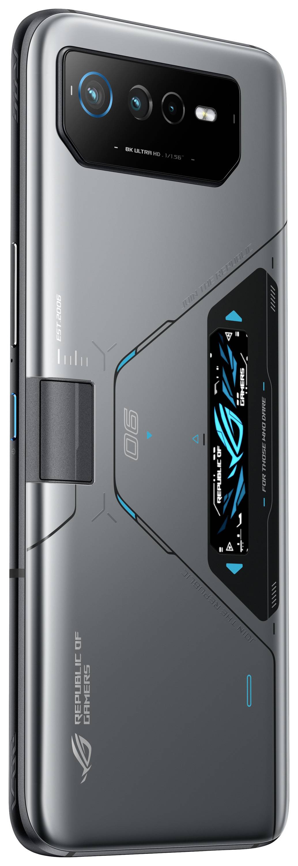 Asus ROG Phone 6D Ultimate 5G Smartphone 512 GB 17.2 cm (6.78 Zoll) Space Grau Android™ 12 Dual-SIM