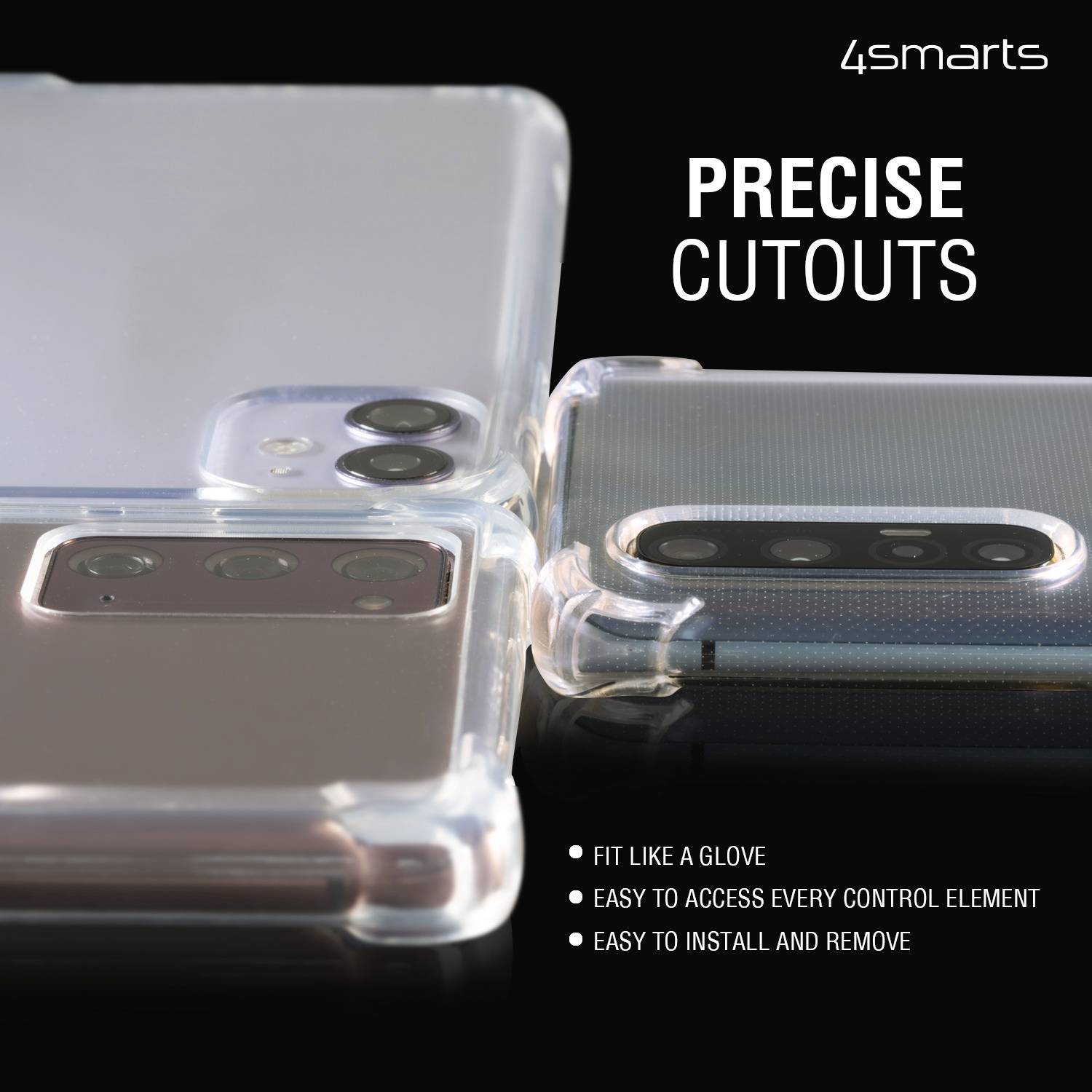 4Smarts Hybrid Ibiza UltiMag Backcover Apple iPhone 14 Plus Transparent MagSafe kompatibel 452075