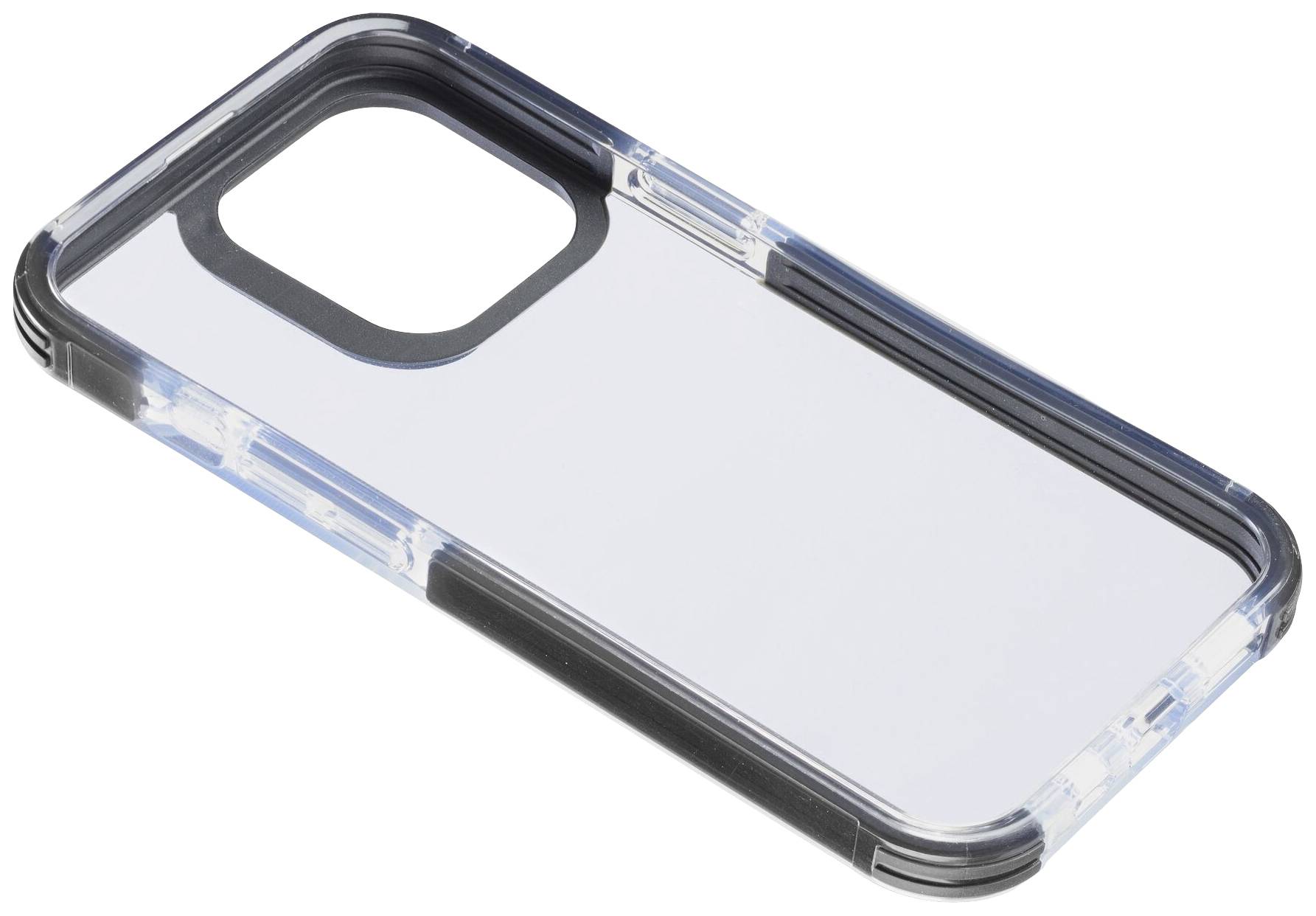 Cellularline Hard Case Tetra Backcover Apple iPhone 14 Pro Transparent, Schwarz MagSafe kompatibel TETRACIPH14PROT