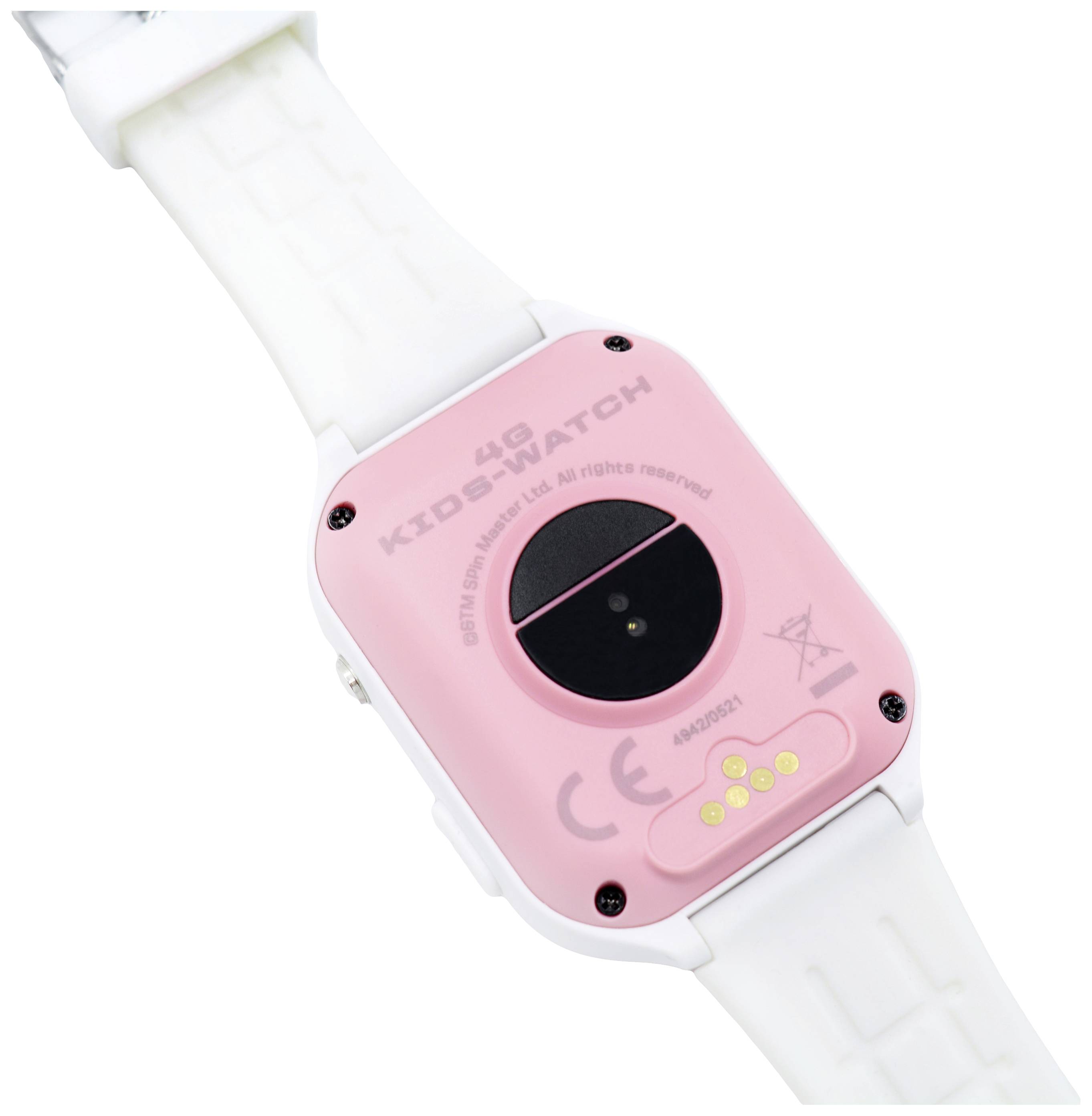 Technaxx Bibi&Tina 4G Kids-Watch Elektronik Kinder-Smartwatch 43 mm x 55 mm x 17 mm Rosa, Weiß, Schwarz