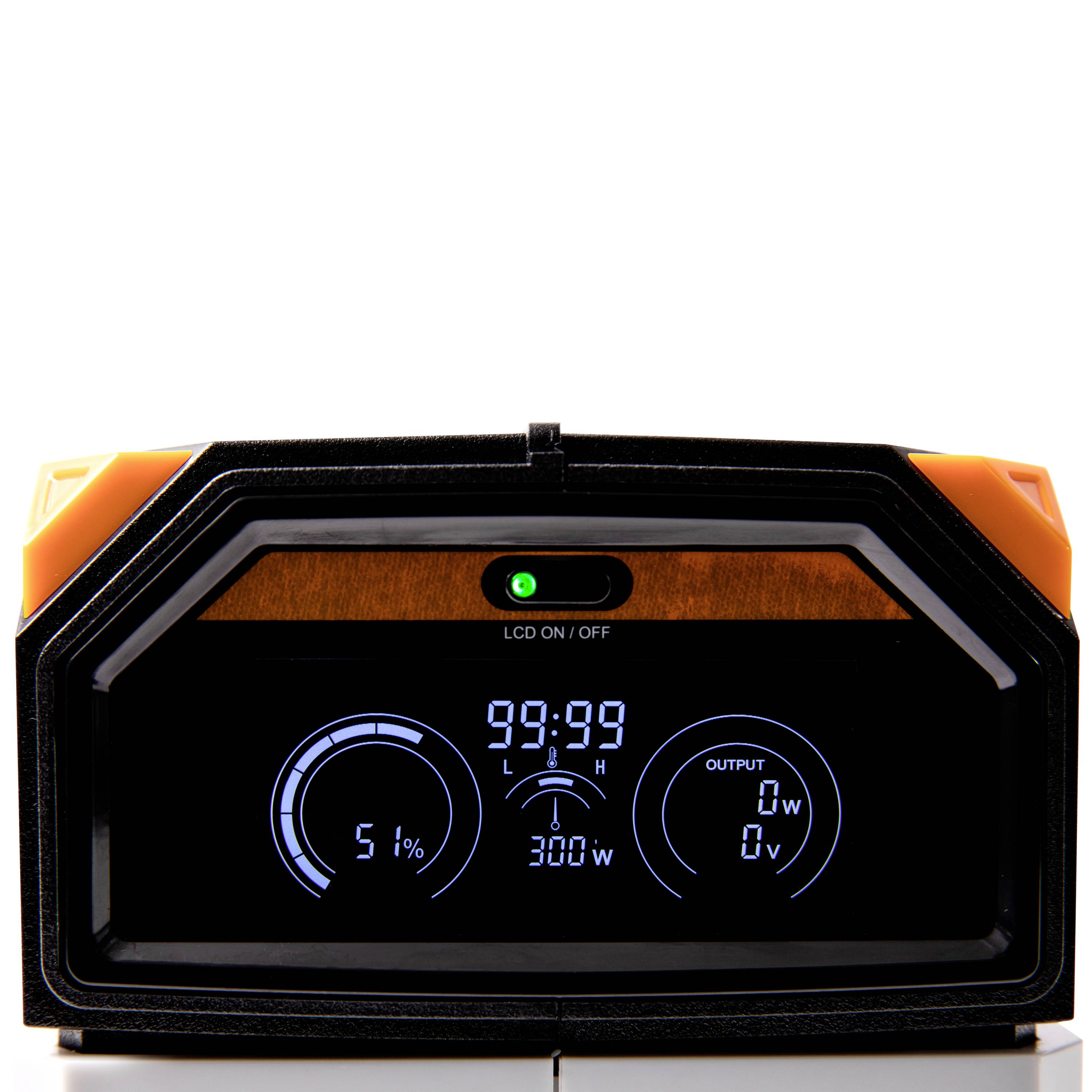 Technaxx TX-201 Powerstation 12.5 Ah Power Delivery Li-Ion Schwarz-Silber, Orange Outdoor