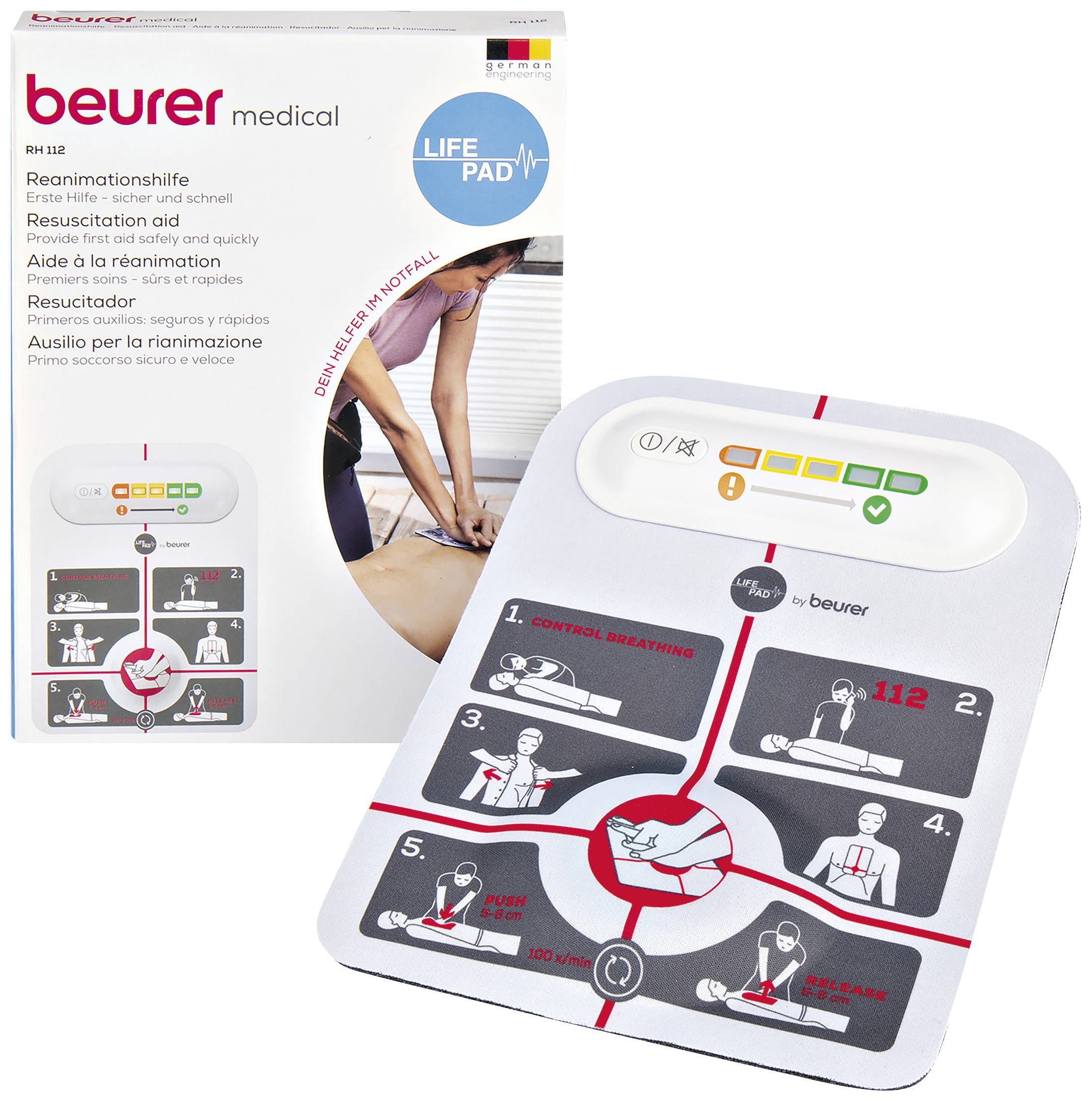 Söhngen LifePad®-Box Herzmassage-Helfer mobil mit Alarm