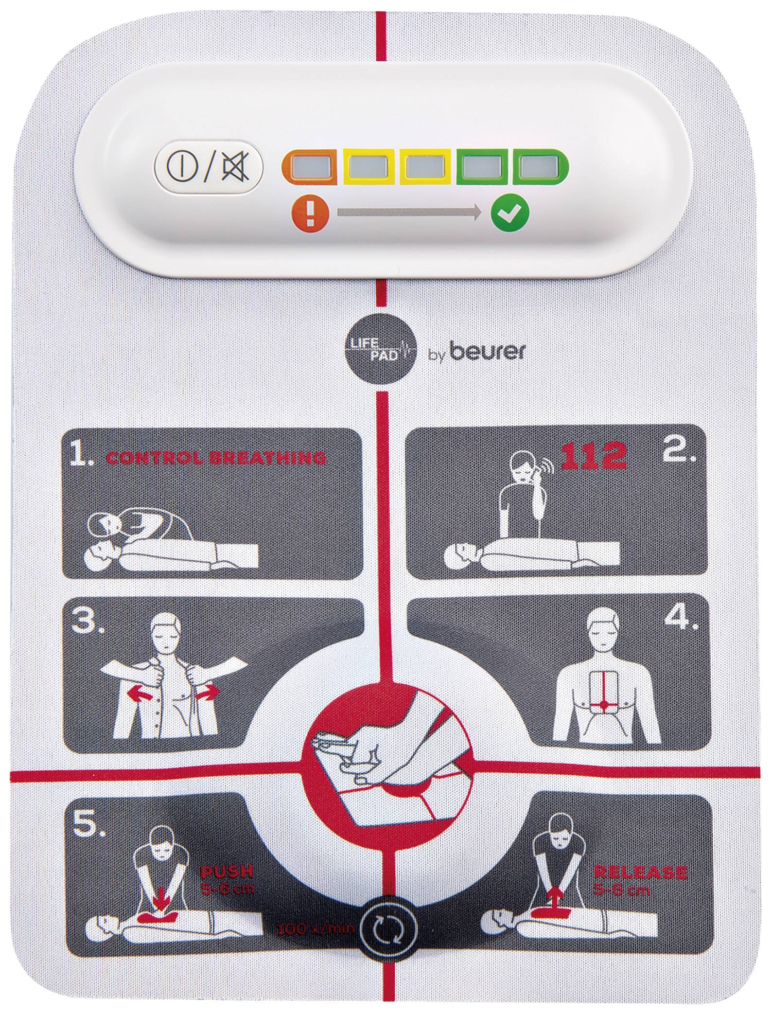Söhngen LifePad®-Box Herzmassage-Helfer mobil mit Alarm