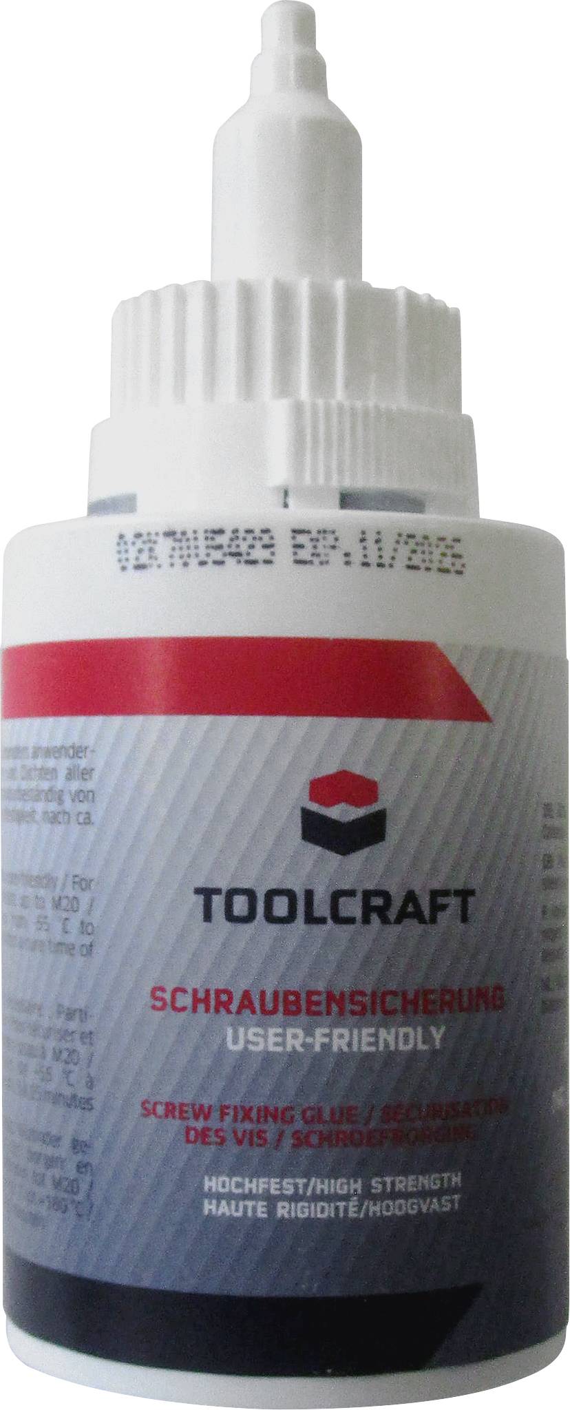 TOOLCRAFT TO-8192499 Schraubensicherung Festigkeit: hoch 50 ml