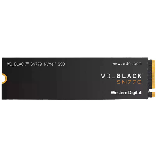 Western Digital Black™ SN770 2 TB Interne M.2 PCIe NVMe SSD 2280 M.2 NVMe PCIe 4.0 x4 Retail WDS200