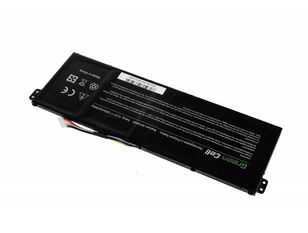 Green Cell Notebook-Akku AC14B3K 15.2V 3000 mAh Acer