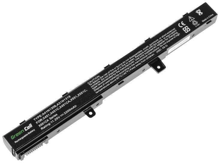 Green Cell Notebook-Akku A31LJ91 14.8 V 2200 mAh Asus