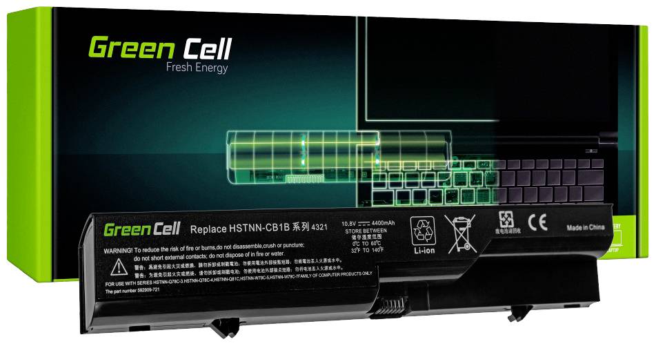 Green Cell Notebook-Akku PHO9 10.8V 4400 mAh HP, Compaq