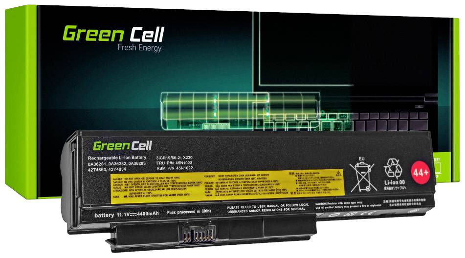 Green Cell Notebook-Akku OA36283 10.8V 4400 mAh Lenovo