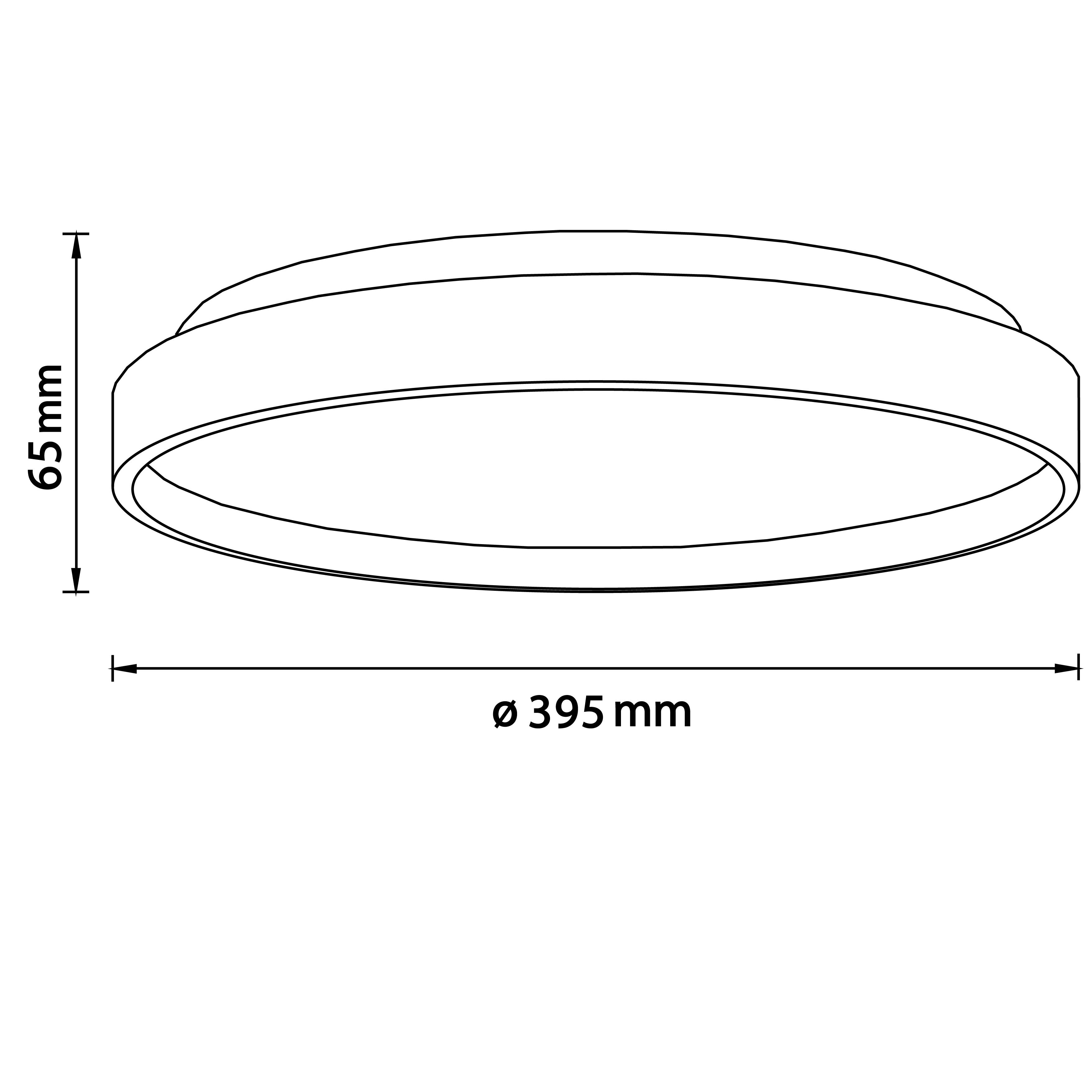 Brilliant G99794/75 Alson LED-Deckenleuchte LED 26 W Holz