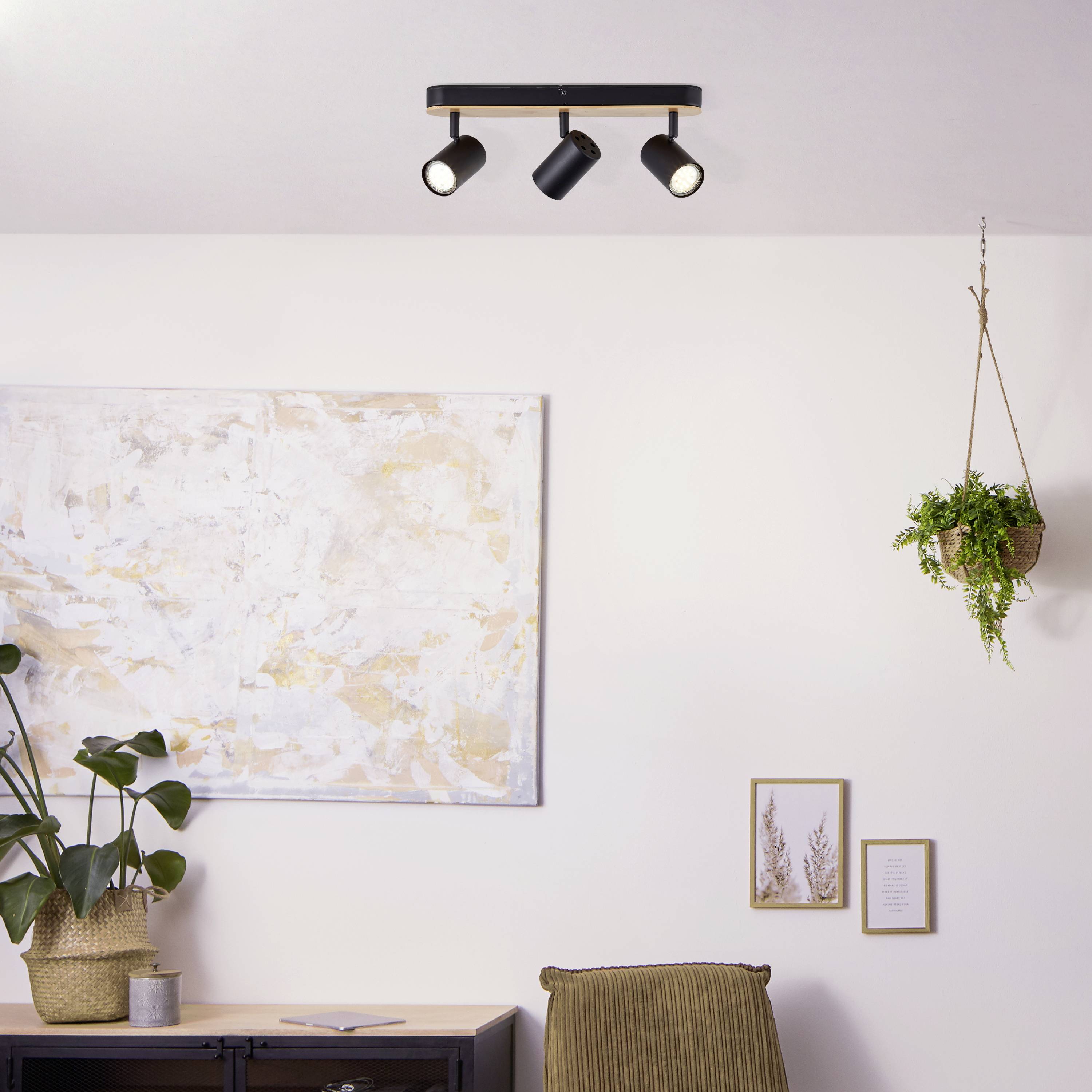 Brilliant Niels 99831/76 Deckenstrahler GU10 Schwarz