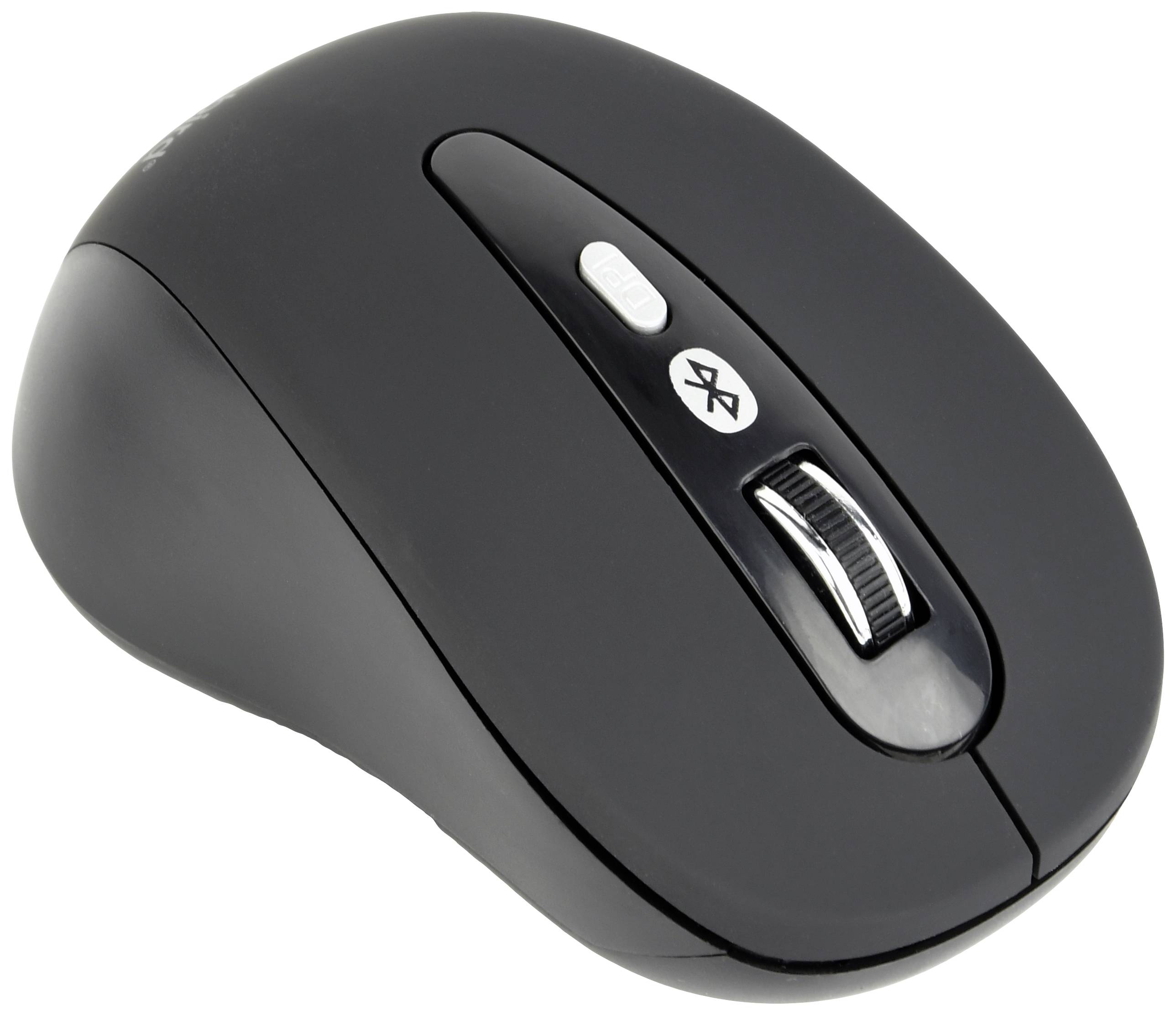 Gembird Maus Bluetooth® Optisch Schwarz 6 Tasten 800 dpi, 1600 dpi