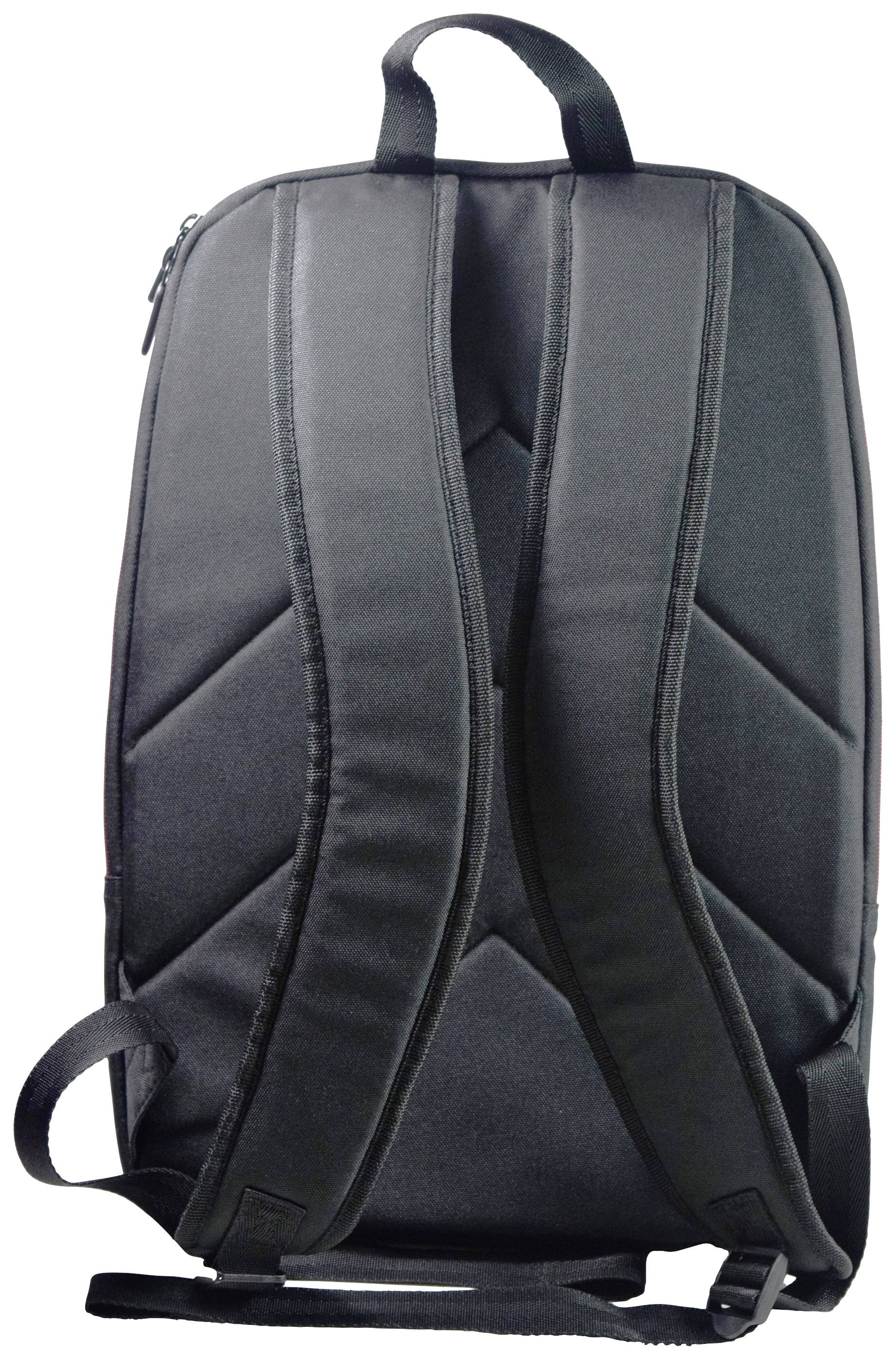 Asus Notebook Rucksack NEREUS Passend für maximal: 40,6 cm (16") Schwarz/Rot