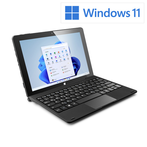 CSL Computer Panther Tab HD WiFi 128 GB Schwarz Windows®-Tablet / 2-in-1 25.7 cm (10.1 Zoll) 1.1 GH