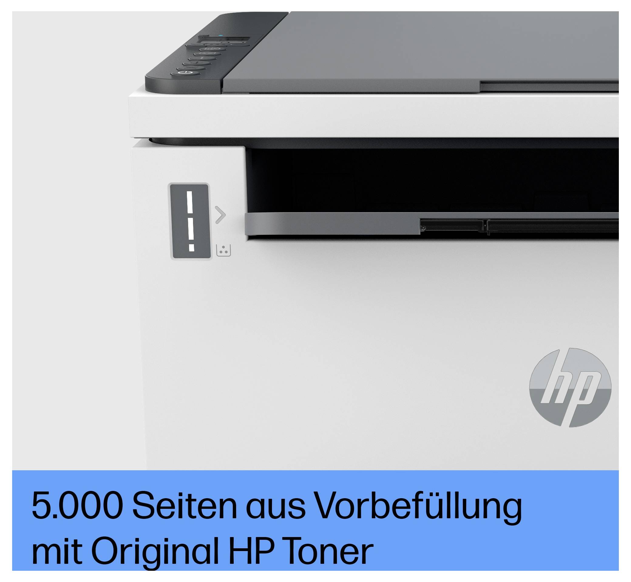 HP LaserJet Tank MFP 1604 w Multifunktionsdrucker Laser Schwarz-Weiß A4 Drucker, Scanner, Kopierer Bluetooth®, LAN, WLAN, Toner-Nachfüllsystem