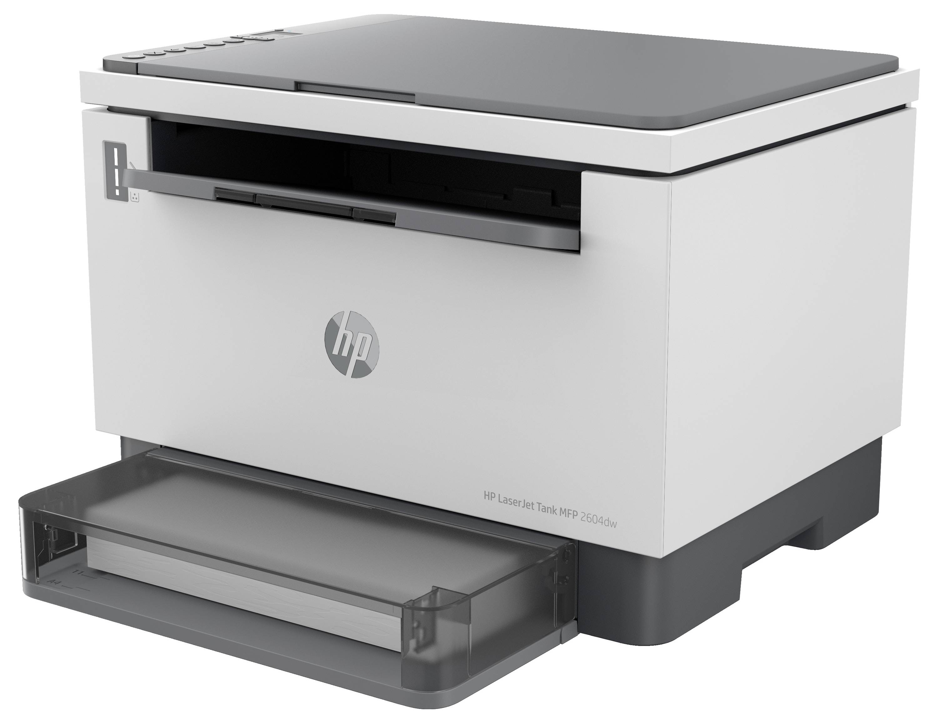 HP LaserJet Tank MFP 2604 dw Multifunktionsdrucker Laser Schwarz-Weiß A4 Drucker, Scanner, Kopierer Bluetooth®, LAN, WLAN, Toner-Nachfüllsystem,