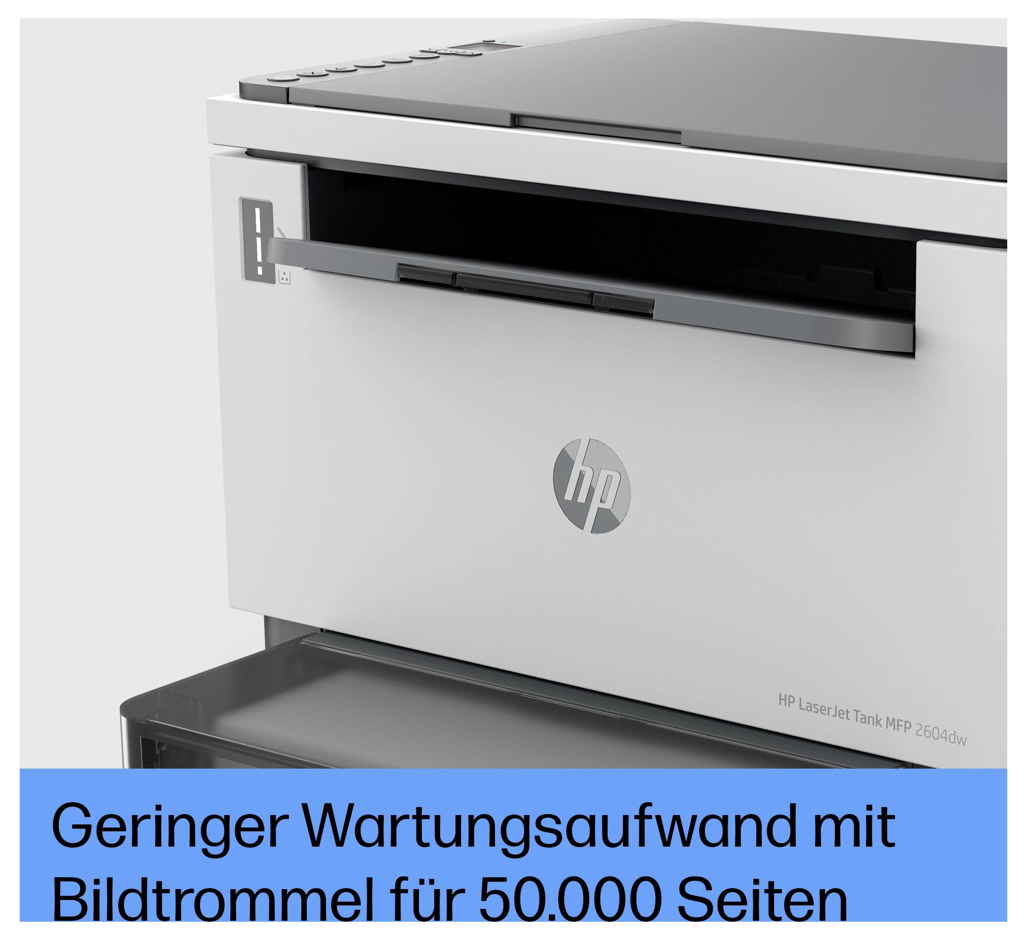 HP LaserJet Tank MFP 2604 dw Multifunktionsdrucker Laser Schwarz-Weiß A4 Drucker, Scanner, Kopierer Bluetooth®, LAN, WLAN, Toner-Nachfüllsystem,