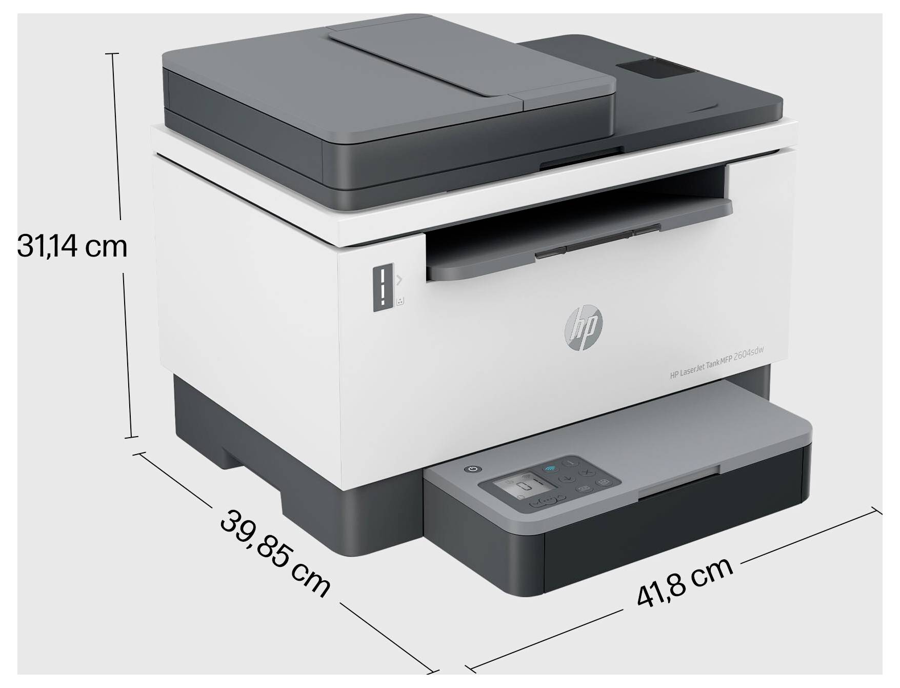 HP LaserJet Tank MFP 2604 sdw Multifunktionsdrucker Laser Schwarz-Weiß A4 Drucker, Scanner, Kopierer Bluetooth®, LAN, WLAN, Duplex, ADF, Toner-Nach