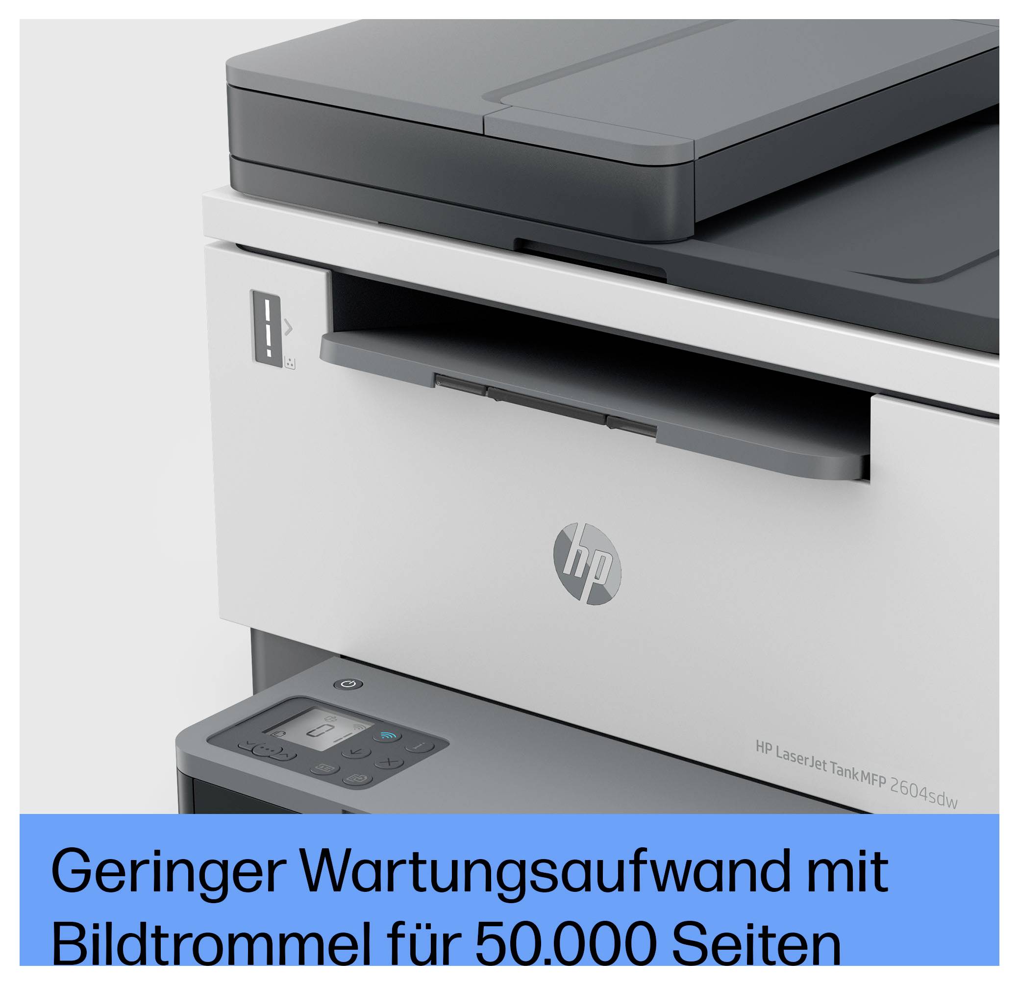 HP LaserJet Tank MFP 2604 sdw Multifunktionsdrucker Laser Schwarz-Weiß A4 Drucker, Scanner, Kopierer Bluetooth®, LAN, WLAN, Duplex, ADF, Toner-Nach
