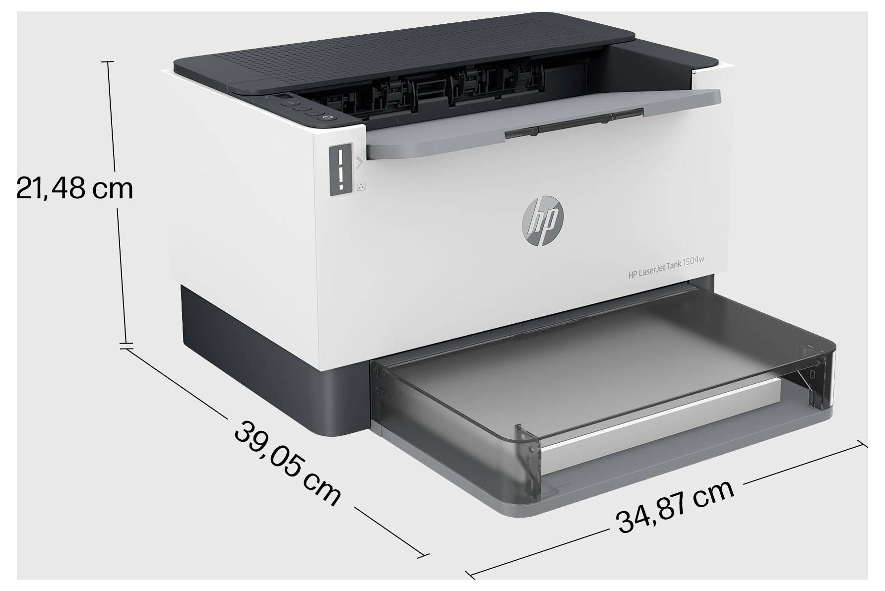 HP LaserJet Tank 1504 w Drucker Laser Schwarz-Weiß A4 22 S./min 600 x 600 dpi Bluetooth®, WLAN, Toner-Nachfüllsystem