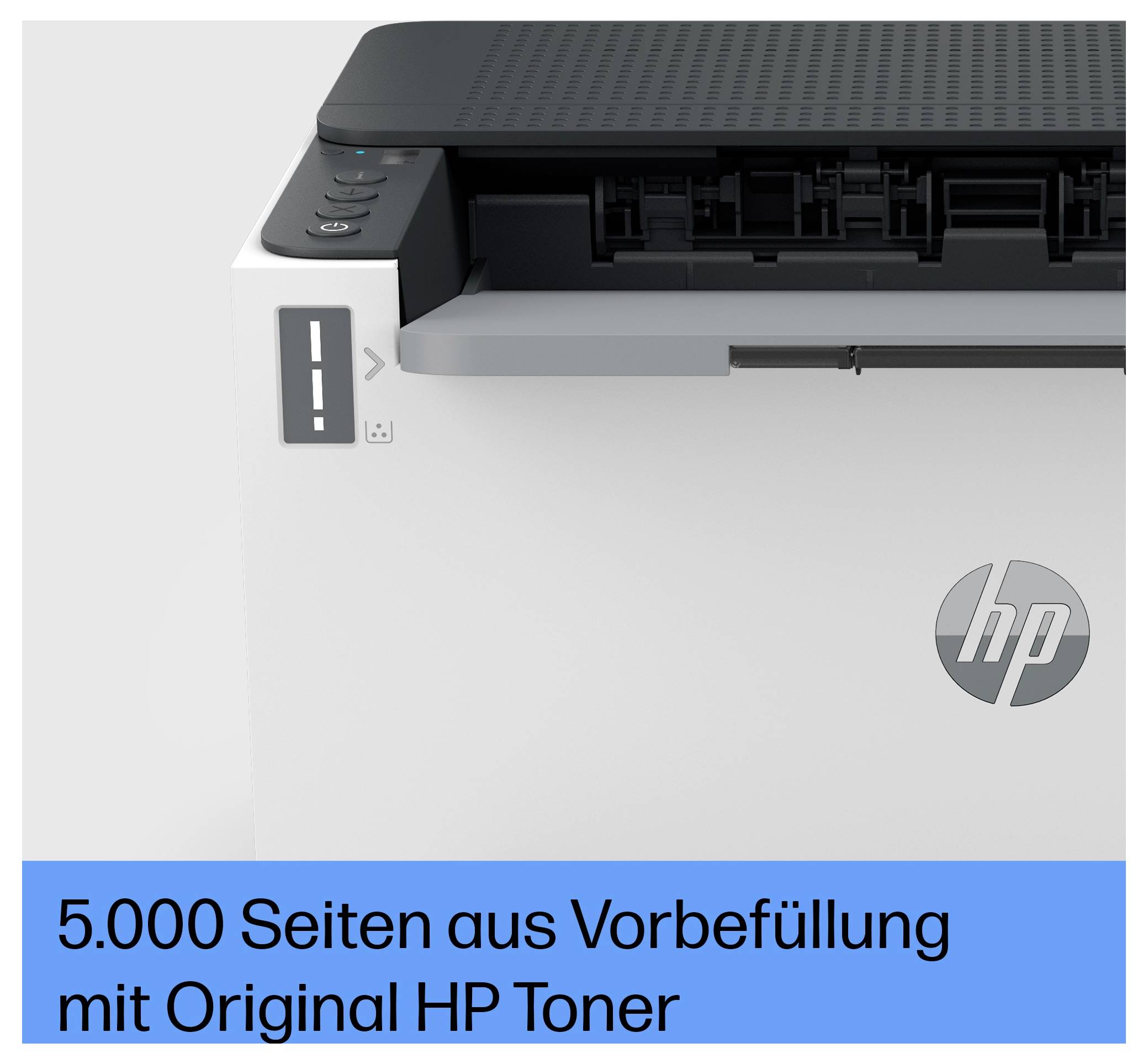 HP LaserJet Tank 1504 w Drucker Laser Schwarz-Weiß A4 22 S./min 600 x 600 dpi Bluetooth®, WLAN, Toner-Nachfüllsystem
