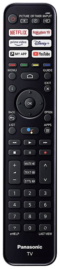 Panasonic TX-50LXW834 LED-TV 126cm 50 Zoll EEK G (A - G) Smart TV, UHD, WLAN, DVB-C, DVB-S2, DVB-T, DVB-T2 Schwarz