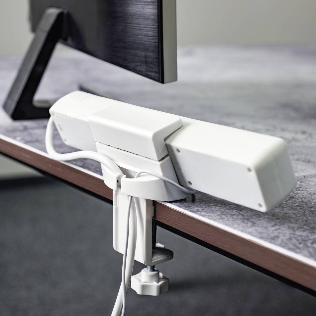 Hama 00020534 Halter für Steckdosenleisten Spannbereich 50 bis 70mm 1St.