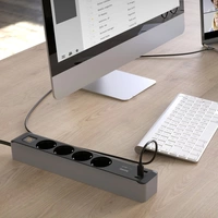 Hama 00223189 Steckdosenleiste mit Schalter Grau-Schwarz Schutzkontakt 1St. Hama 00223189 Steckdosenleiste mit Schalter Grau-Schwarz Schutzkontakt 1St.