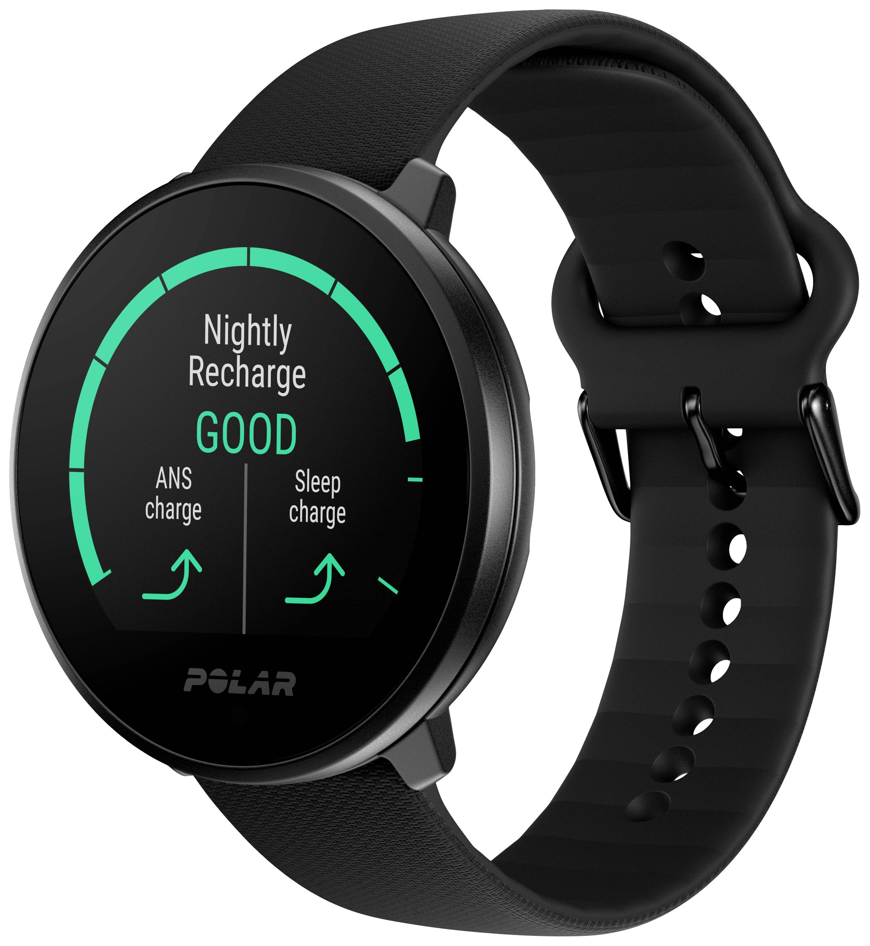 Polar Unite Pulsuhr mit integriertem Sensor 43mm Uni Schwarz