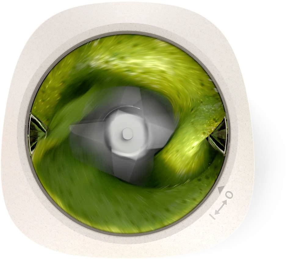 Philips Home HR2500/00 Standmixer 350 W Seidenweiß