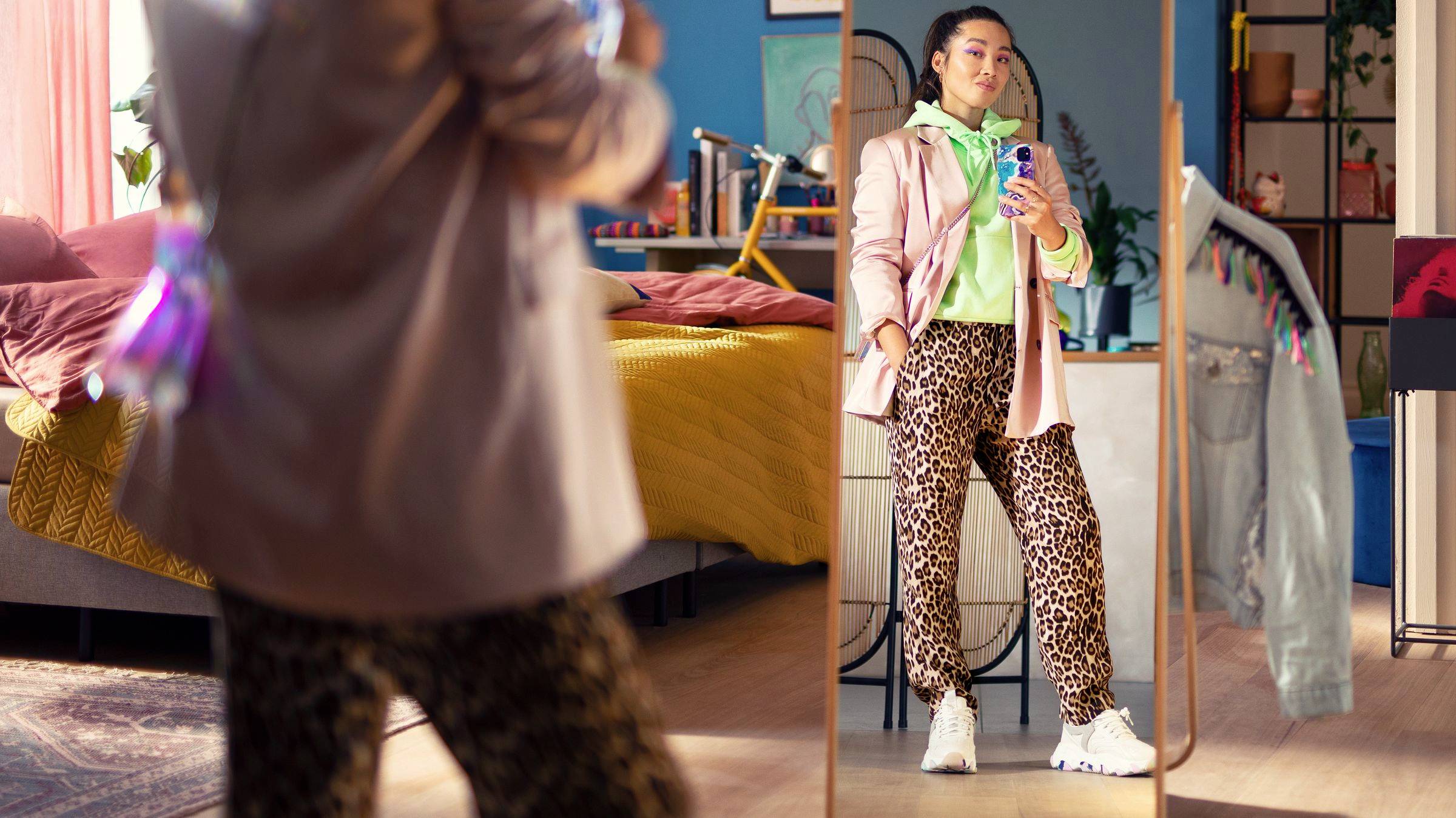 Philips Home STH3010/70 Dampfglätter Grün 1000W