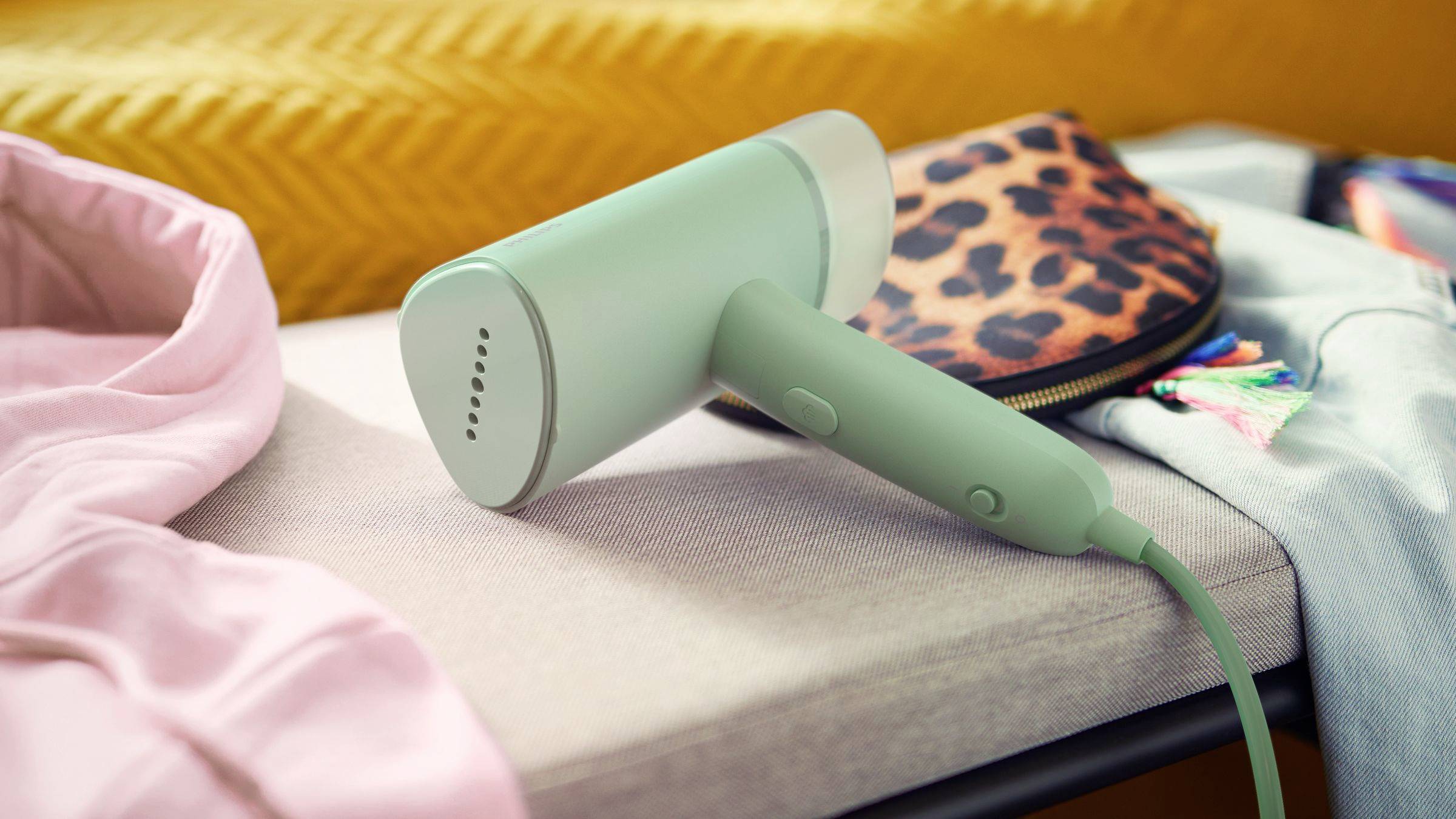 Philips Home STH3010/70 Dampfglätter Grün 1000W