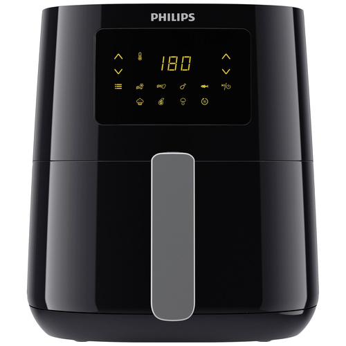 Philips HD9252/70 Heißluft-Fritteuse 1400 W Heißluft-Funktion, Grillfunktion, mit Display Schwarz