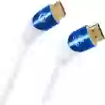 Oehlbach HDMI Anschlusskabel HDMI-A Stecker, HDMI-A Stecker 2.00 m Weiß D1C42537 8K UHD, dreifach g Oehlbach HDMI Anschlusskabel HDMI-A Stecker, HDMI-A Stecker 2.00 m Weiß D1C42537 8K UHD, dreifach g