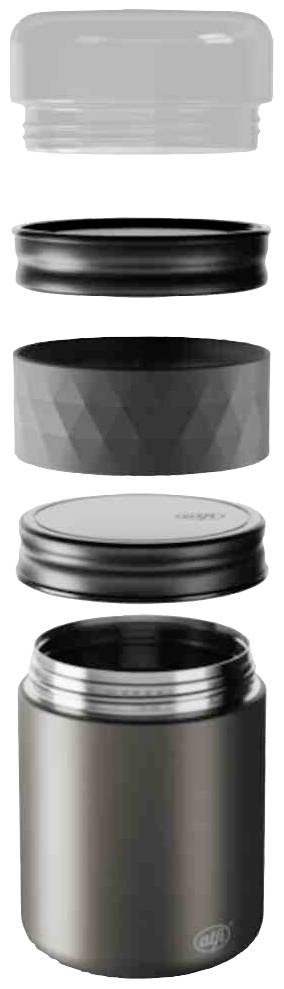 alfi Endless Mug Isolierbehälter Schwarz 0.5 l 5667233050