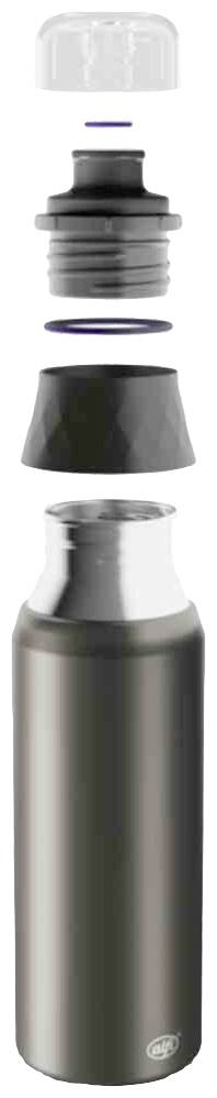 Alfi Trinkflasche 0.9l Edelstahl, Polypropolene (PP) 5668233090 Endless