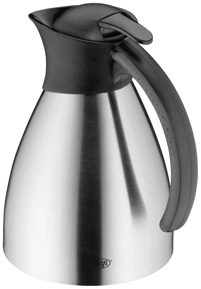Alfi Bono Thermokanne Edelstahl, Schwarz 1l 787205100
