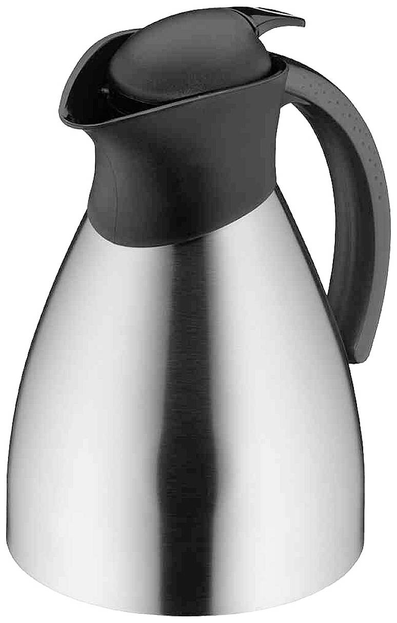 Alfi Bono Thermokanne Edelstahl, Schwarz 1l 787205100