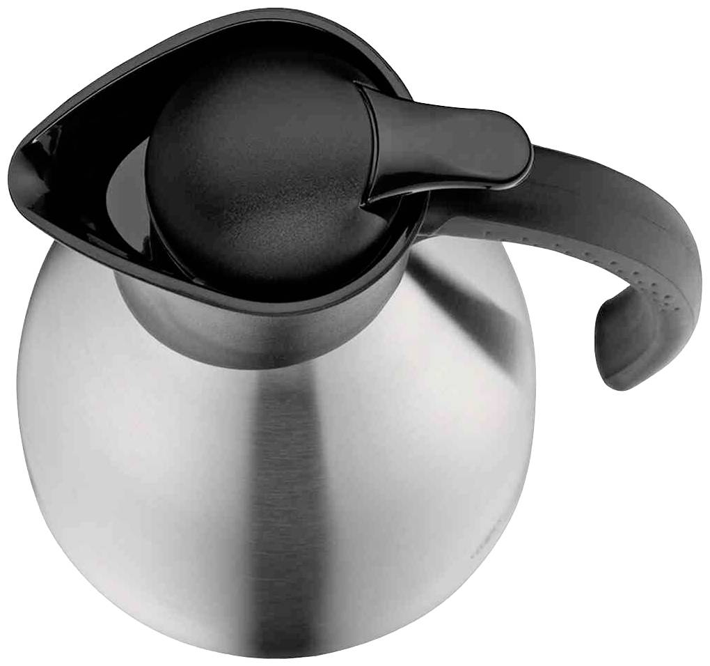 Alfi Bono Thermokanne Edelstahl, Schwarz 1l 787205100