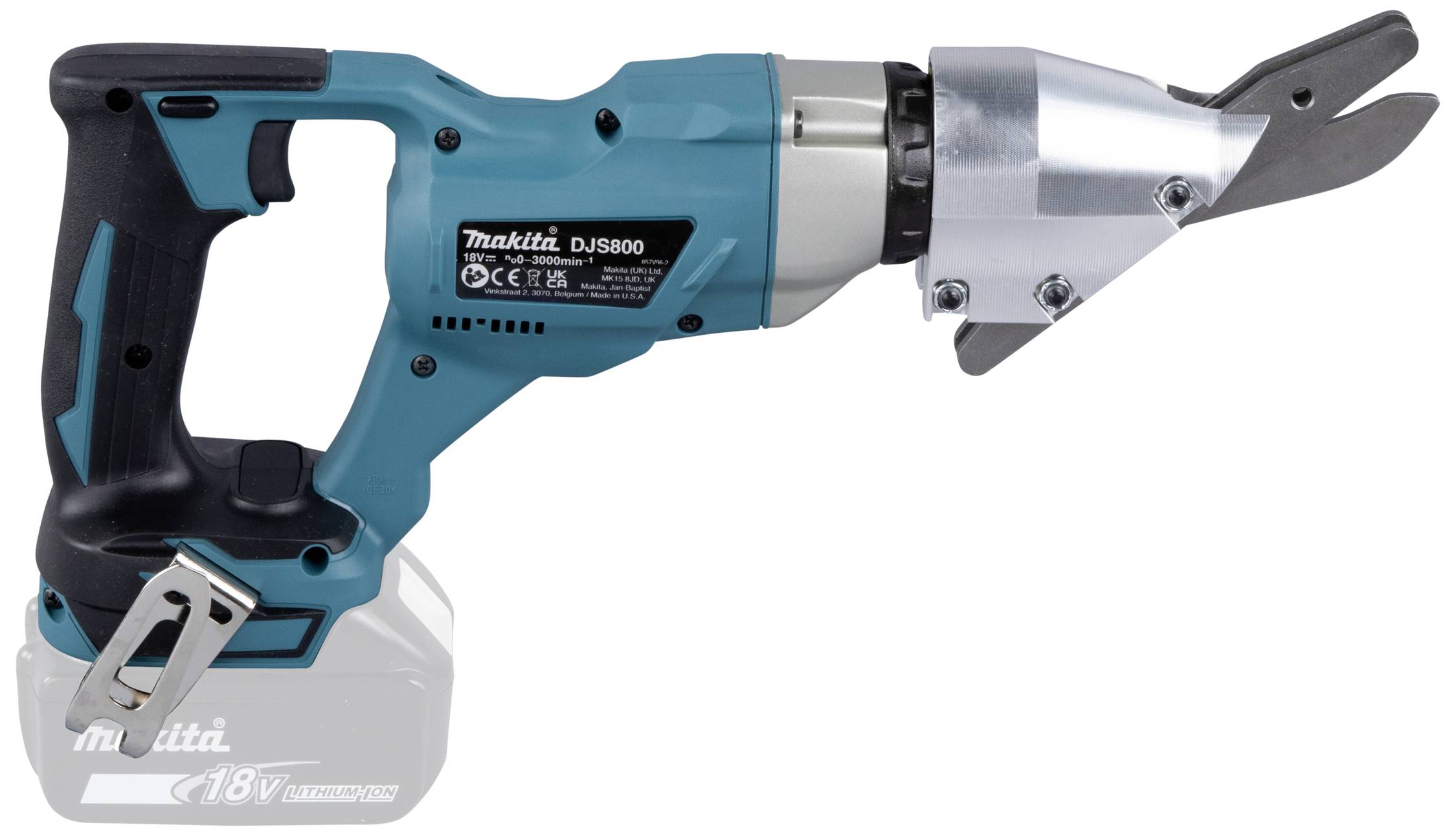 Makita Akku-Faserzementschere DJS800Z ohne Akku, ohne Ladegerät